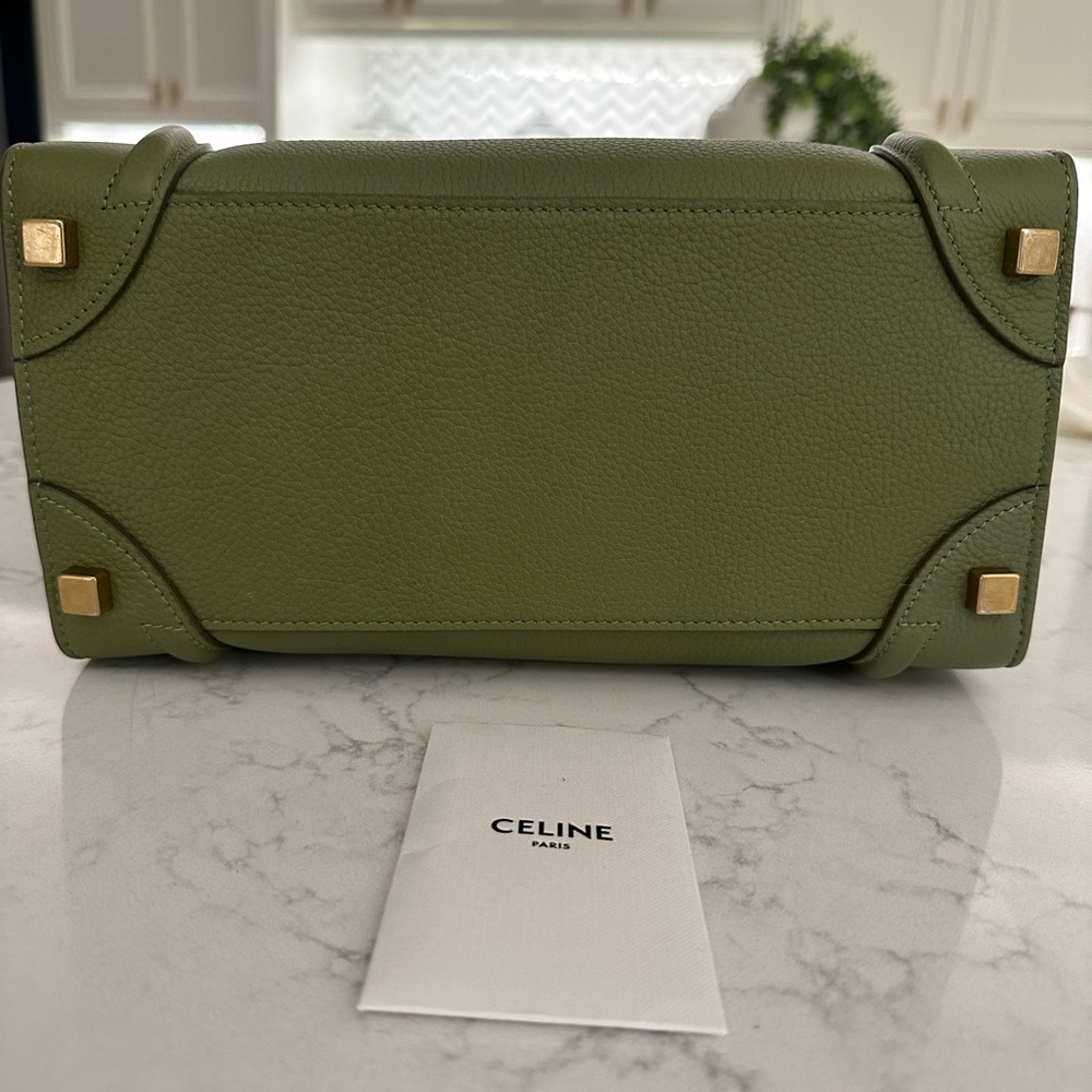 Celine micro luggage handbag. - Picture 4 of 6